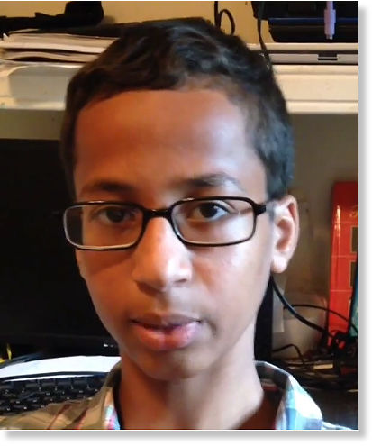 Hysterie im Polizeistaat Amerika: 15jähriger Schüler wird verhaftet weil er ... - Ahmed_Mohamed