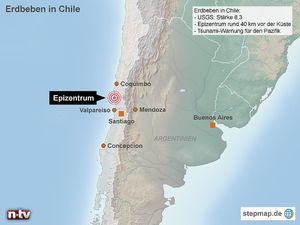 Erdbeben Tsunami Chile September 2015 earth quake