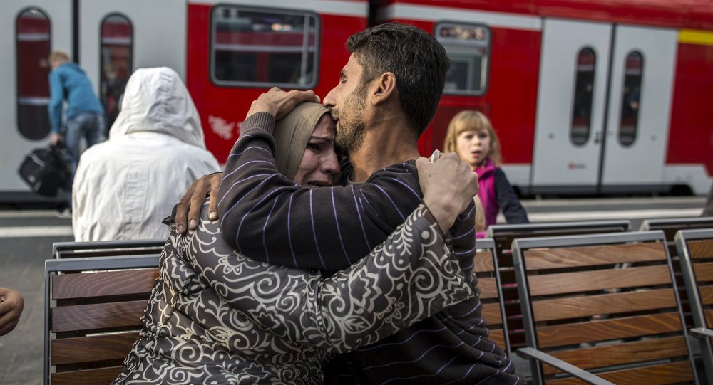 Flüchtlinge, Flüchtlinge Bahnreisende