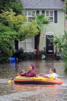 Überschwemmungen South Carolina Oktober 2015