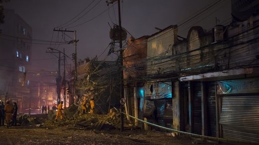 Explosion Rio de Janeiro Oktober 2015
