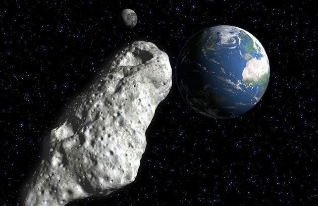 Asteroid - Erde