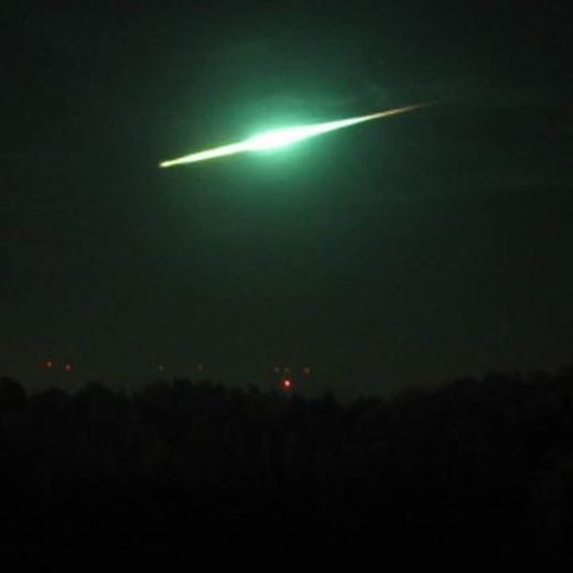 Meteorit Schleswig-Holstein Oktober 2015