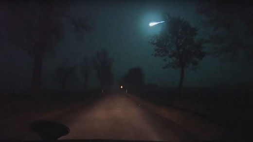 Meteorit 2015 10 31  Oktober 2015 Polen