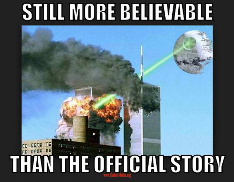 9/11 deathstar twin towers still more believable than the official story