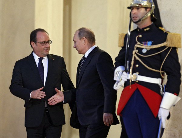 Francois Hollande und Wladimir Putin