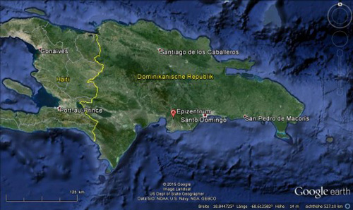 Erdbeben Dominikanische Republik November 2015