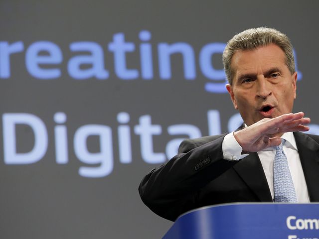 EU-Digitalkommissar Günther Öttinger