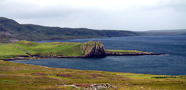 Bucht auf Skye in Schottland