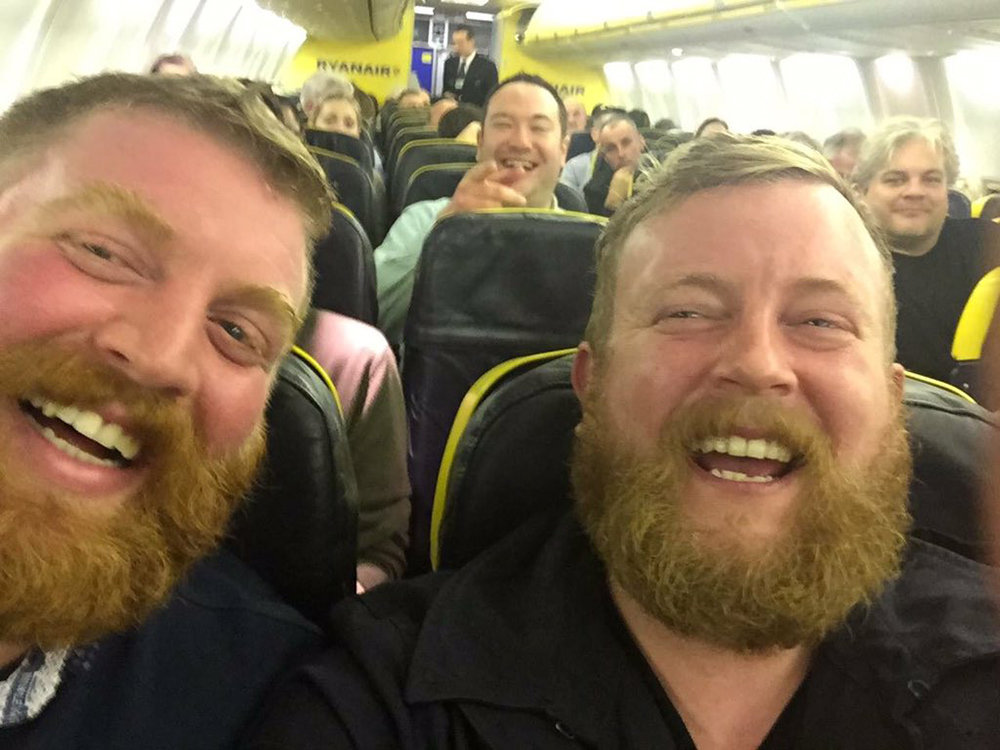 Doppelgänger Begegnung Irland Flugzeug