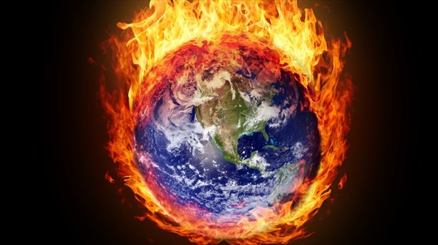 Brennende Erde