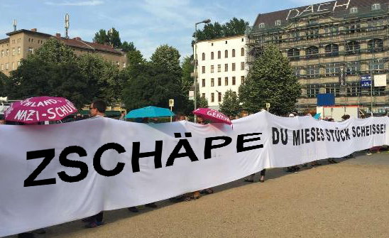 Antifa Banner Zschäpe