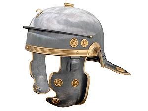 So sah der Helm eines römischen Soldaten aus