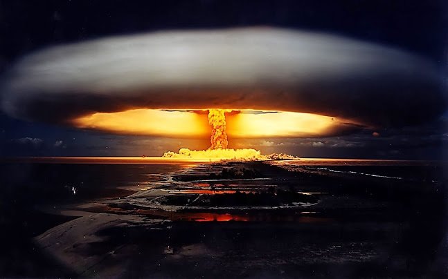 Atombombe Explosion 