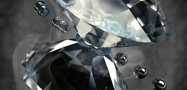 Diamonds pressure science