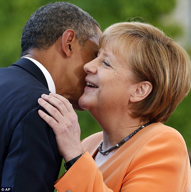 Obama Merkel 