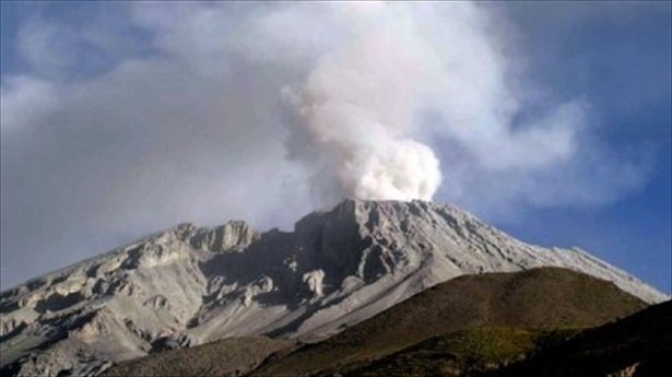 Peru's Ubinas volcano