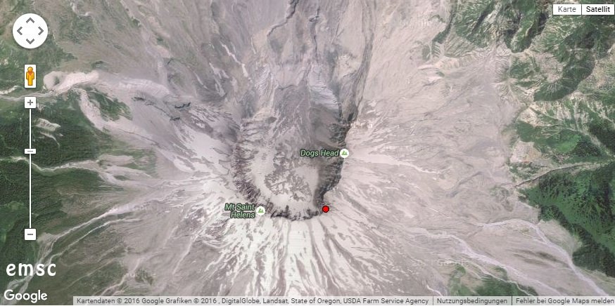 Mount St. Helens volkano