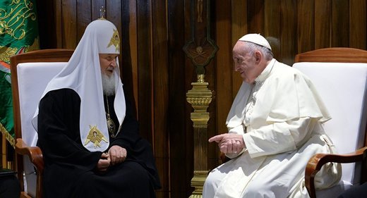 Patriarch Kyrill Papst Franziskus 
