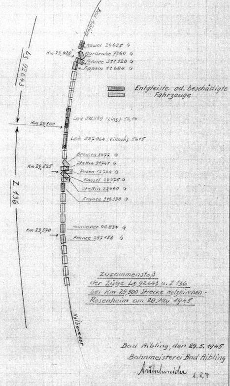 Das handschriftliche Unfallprotokoll angefertigt.