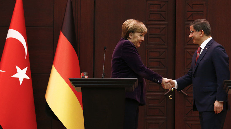 Merkel in Ankara