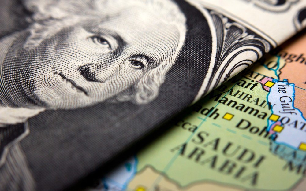 Dollar Oil; Geld Öl