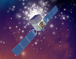 Klicken um zu vergrößern space telescope fermi