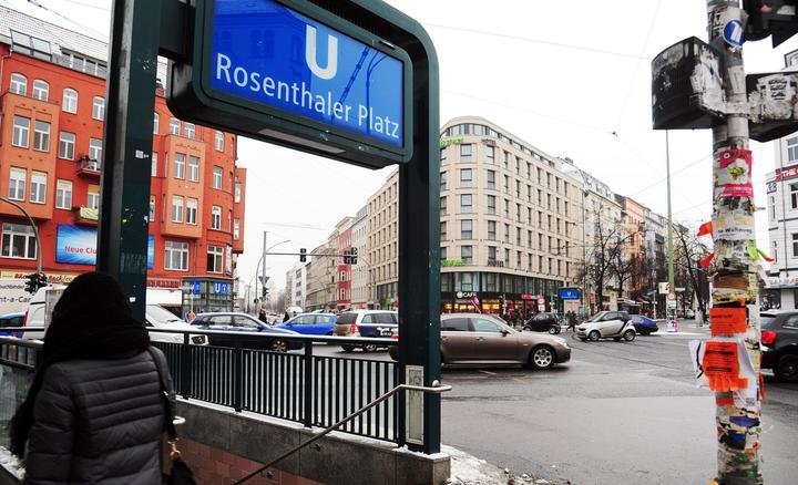 u-bahn, rosenthaler platz