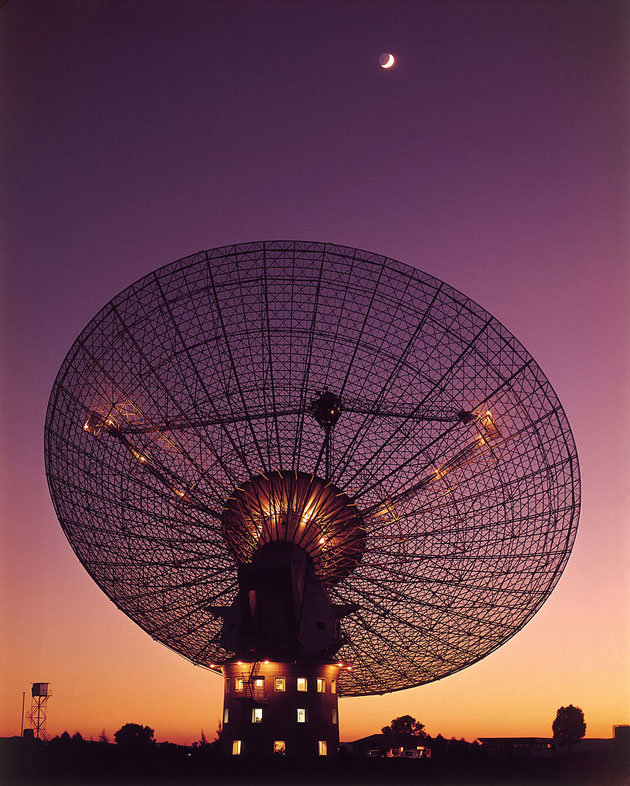 Parkes Radioteleskop in Australien