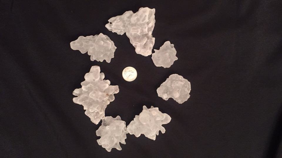 Large hail