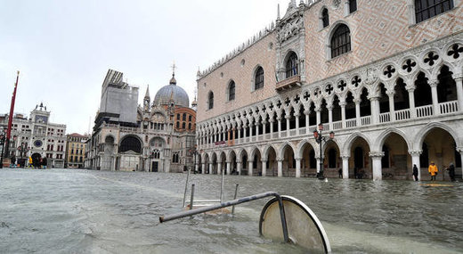 überschwemmung venedig