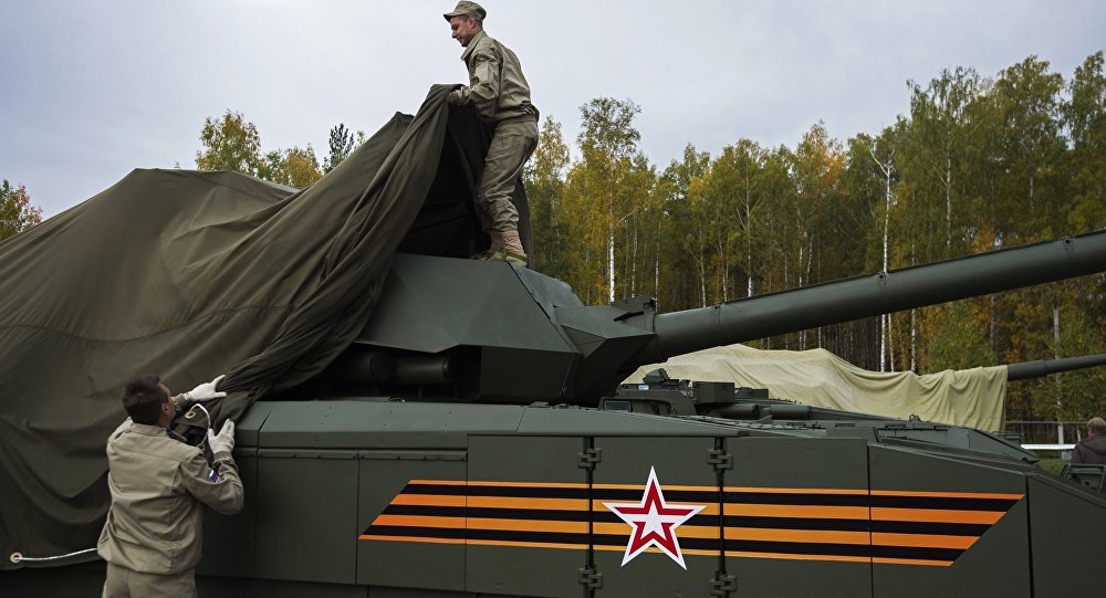 Russland Panzer unsichtbar 