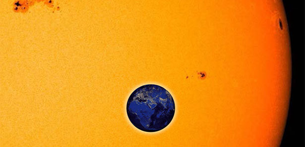 earth sun transit