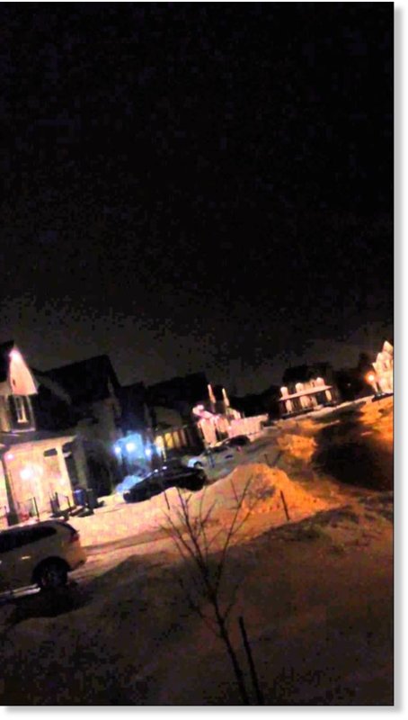 Strange sound in the sky at l'Assomption Quebec