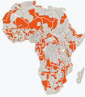 afrikanische Grenzen