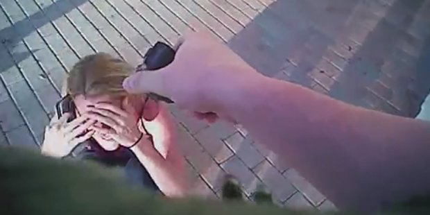 us polizist, taser