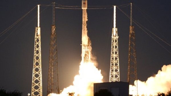 spaceX rocket start