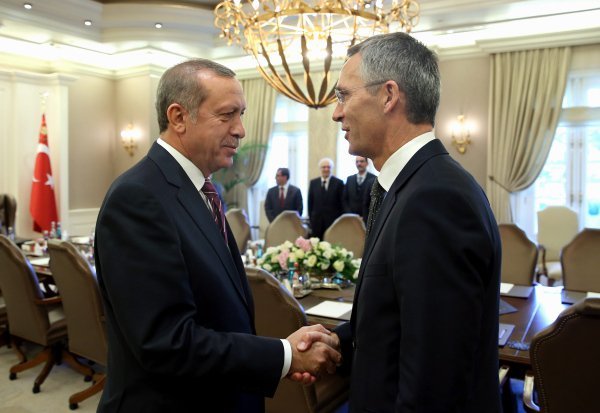 Erdogan  Stoltenberg