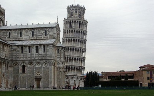 schiefer Turm von Pisa - leaning tower Pisa