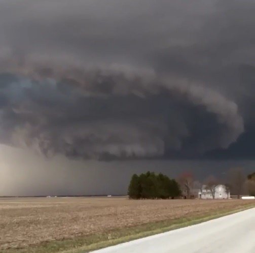Supercell in Macomb, IL