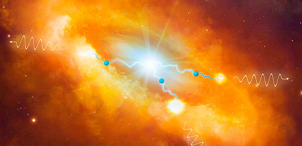 Galaxy radiation
