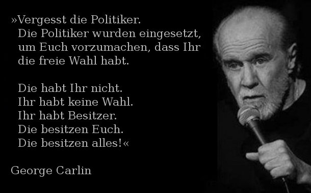 George Carlin Zitat