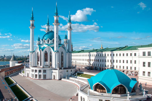 Kul-Scharif-Moschee in Kasan Russland