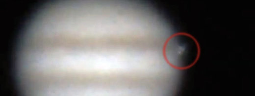 Einschlag auf Jupiter