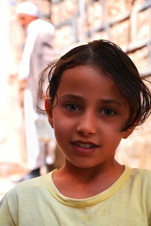 Mädchen im Jemen