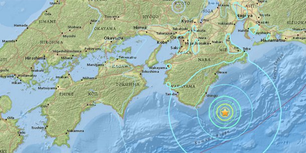 erdbeben japan