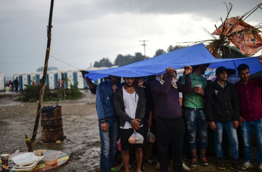 flüchtlinge idomeni