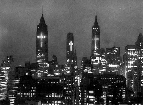 New Yorker Skyline am 31. März 1965