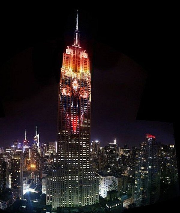 31. März 2016 mit dem Empire State Building im Zentrum