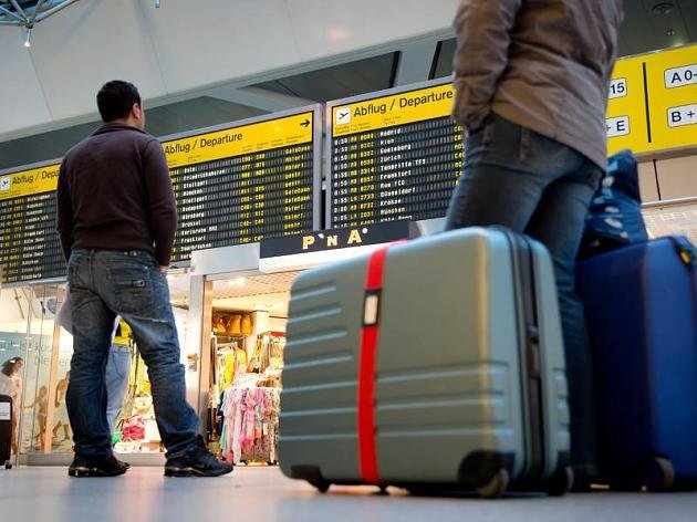 flughafen berlin, koffer